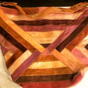 💕💕💕HOST PICK 💕💕💕Lucky Brand leather and suede Bag